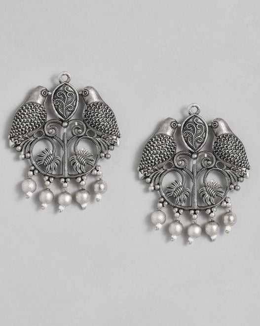 High-Quality Ornamental German Silver Earring