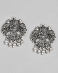 Thumbnail for High-Quality Ornamental German Silver Earring