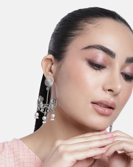 High Quality Enchanting German Silver Earring