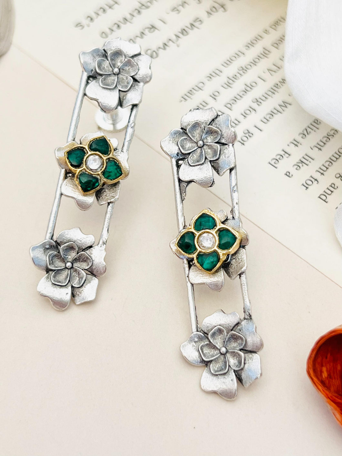 German Silver Earring 