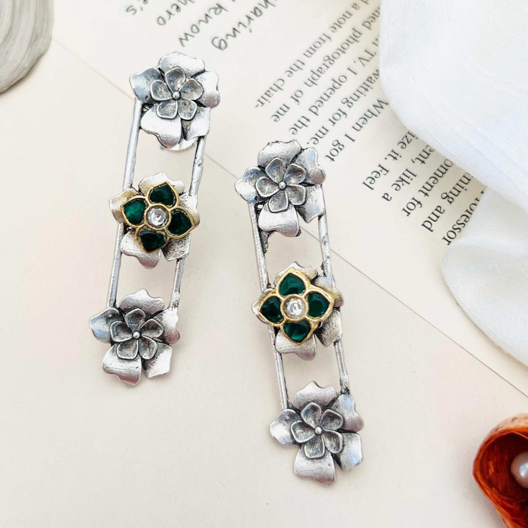 German Silver Earring 