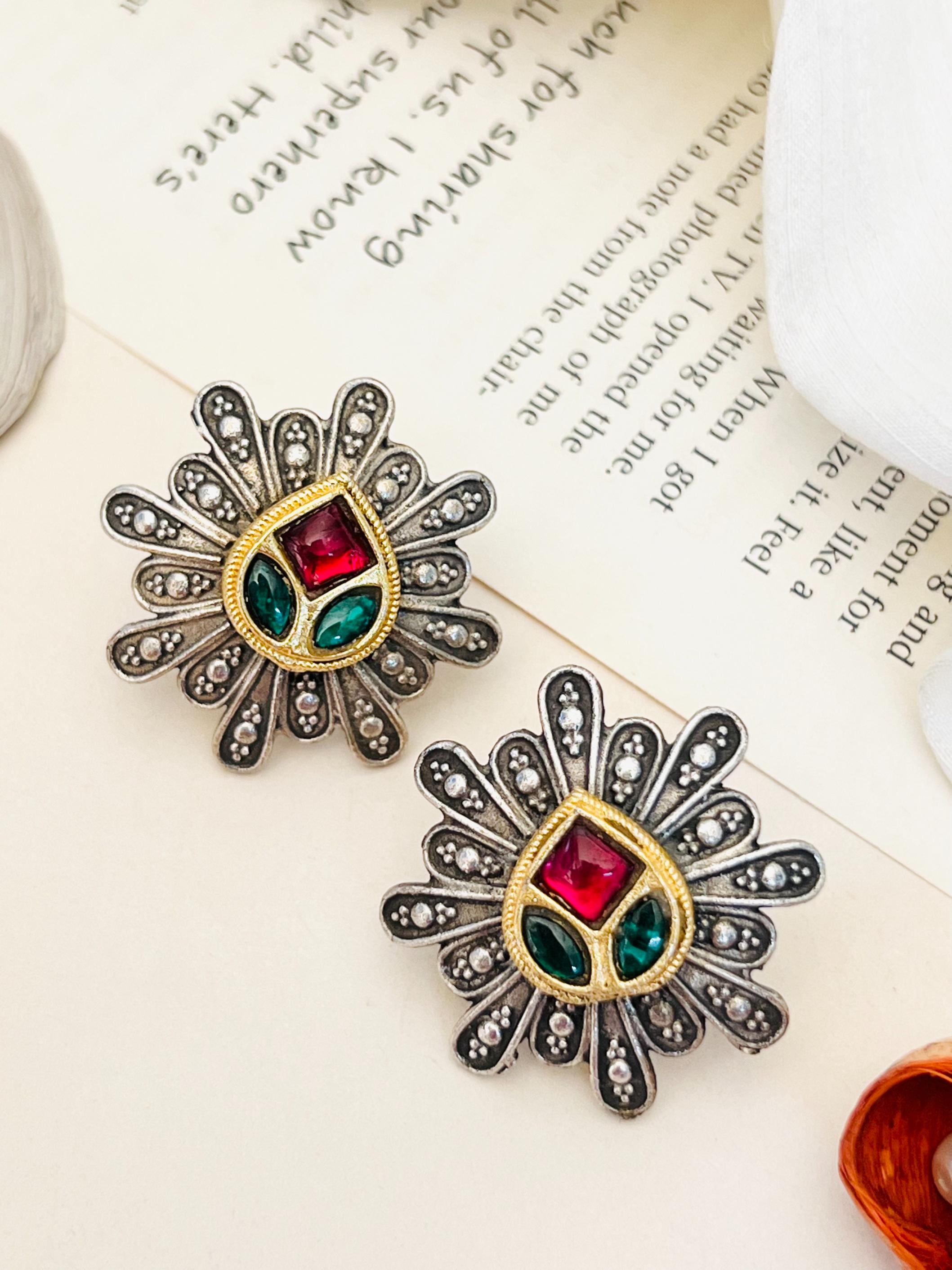 German Silver Earring 