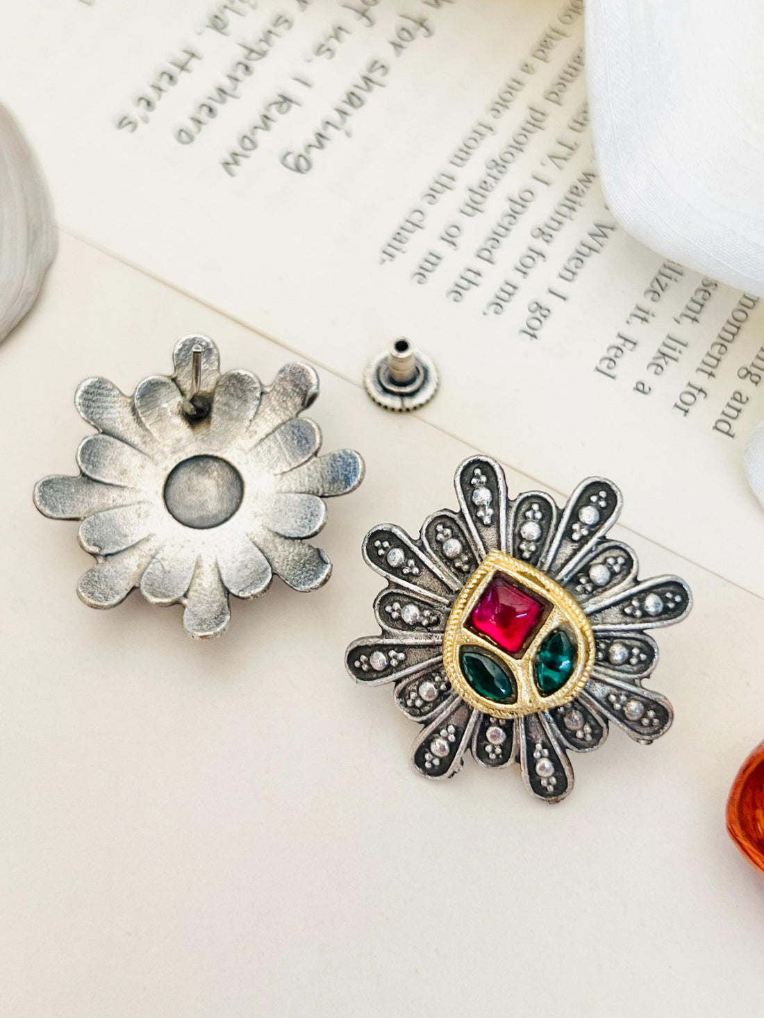 German Silver Earring 