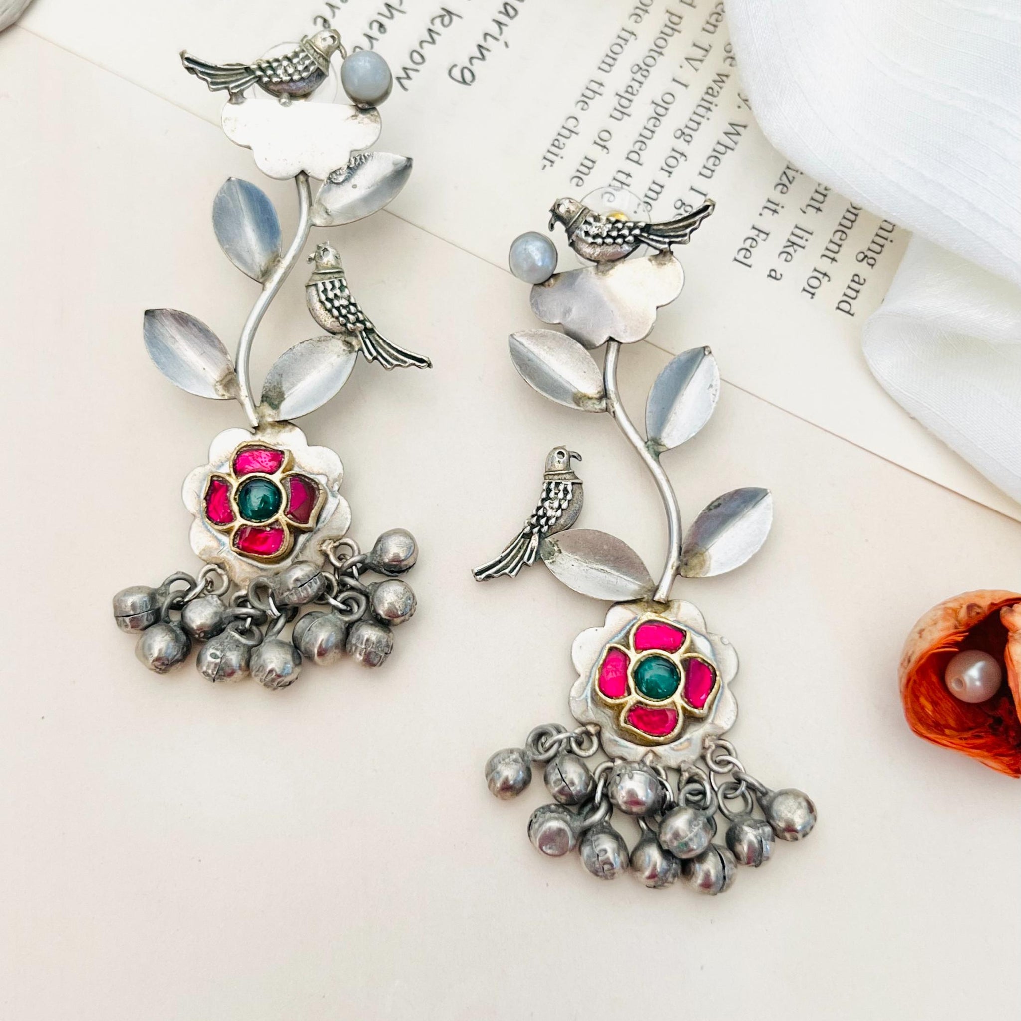 German Silver Earring 