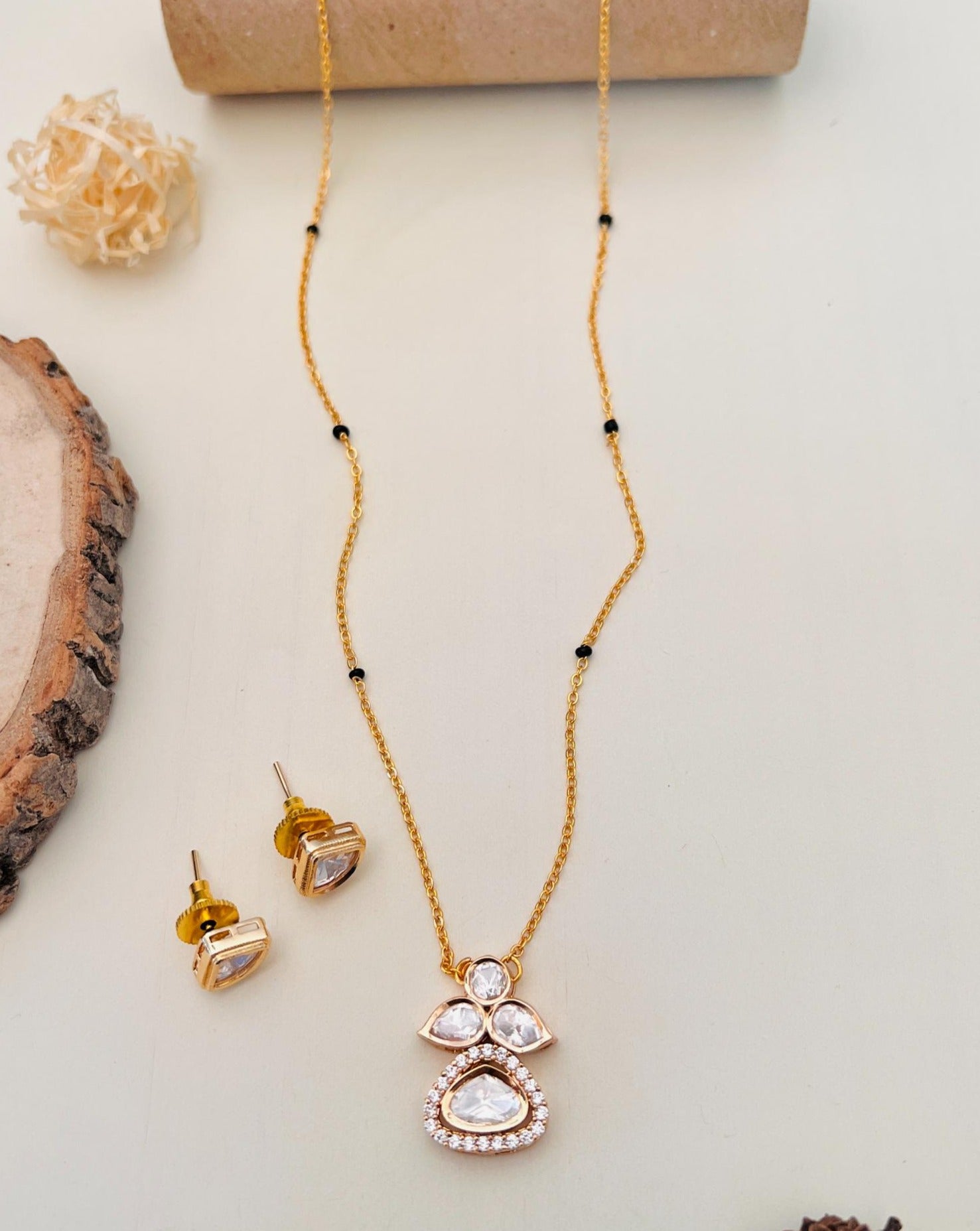 BollyWood Inspired Gold Plated Mangalsutra