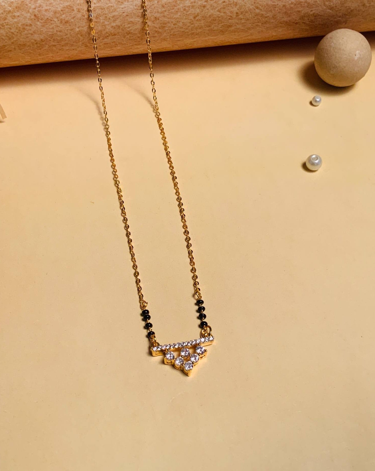 American Diamond Mangalsutra