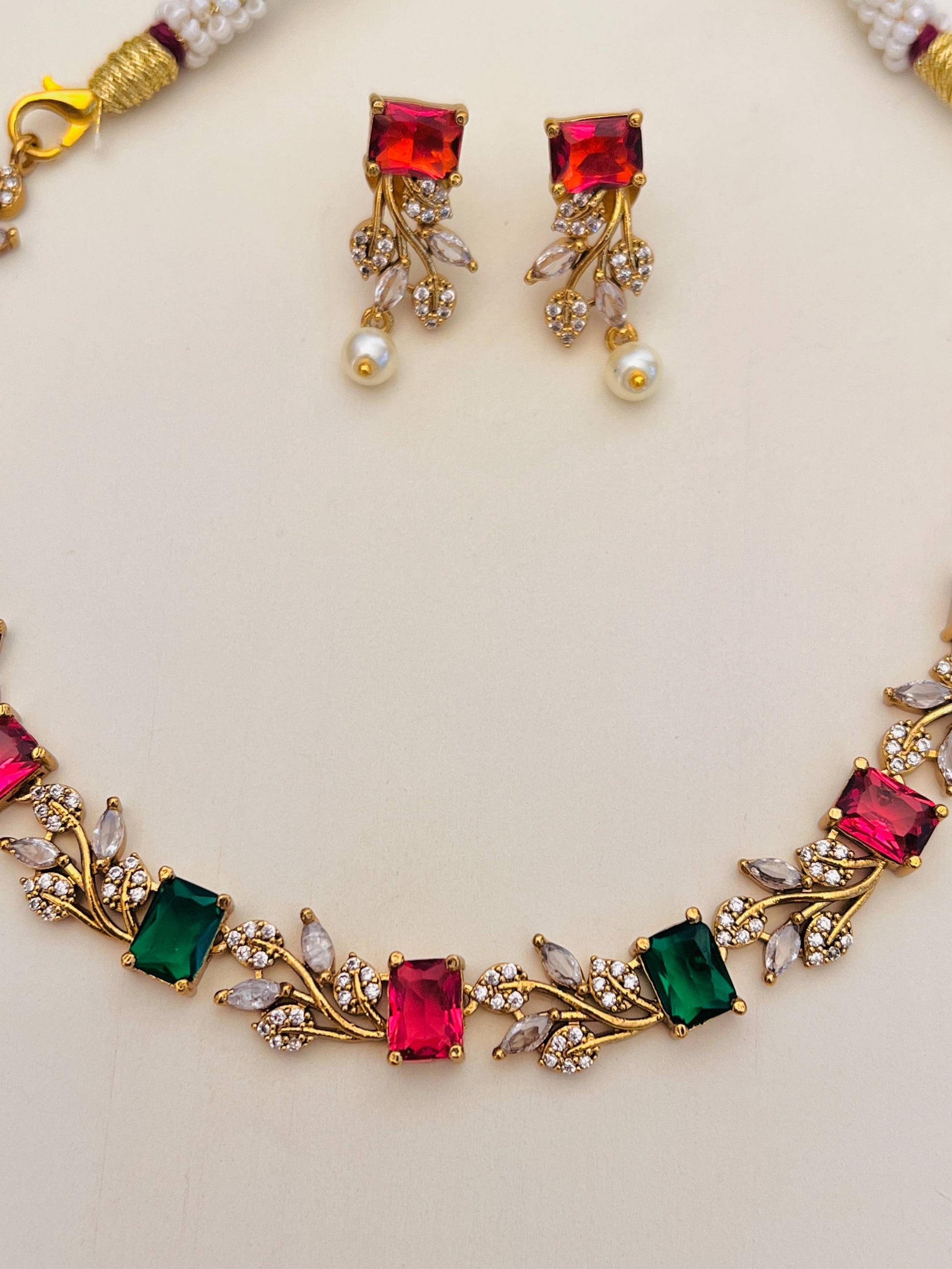 Necklace With Earring 