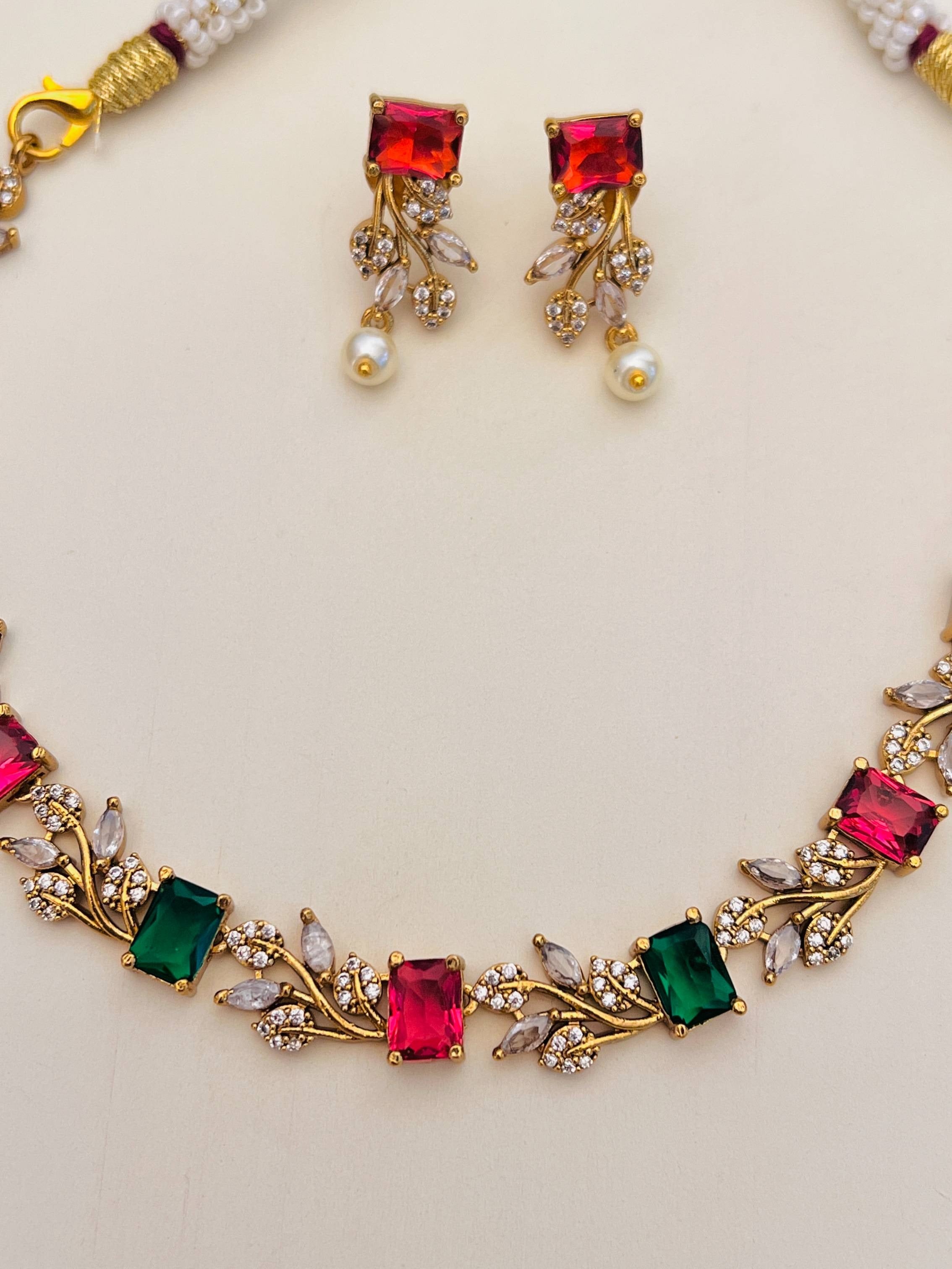 Necklace With Earring 