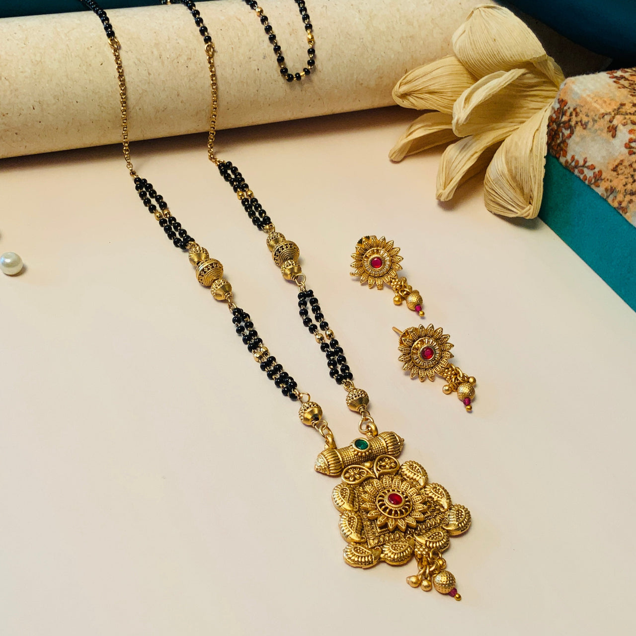 Traditional Antique Long Mangalsutra