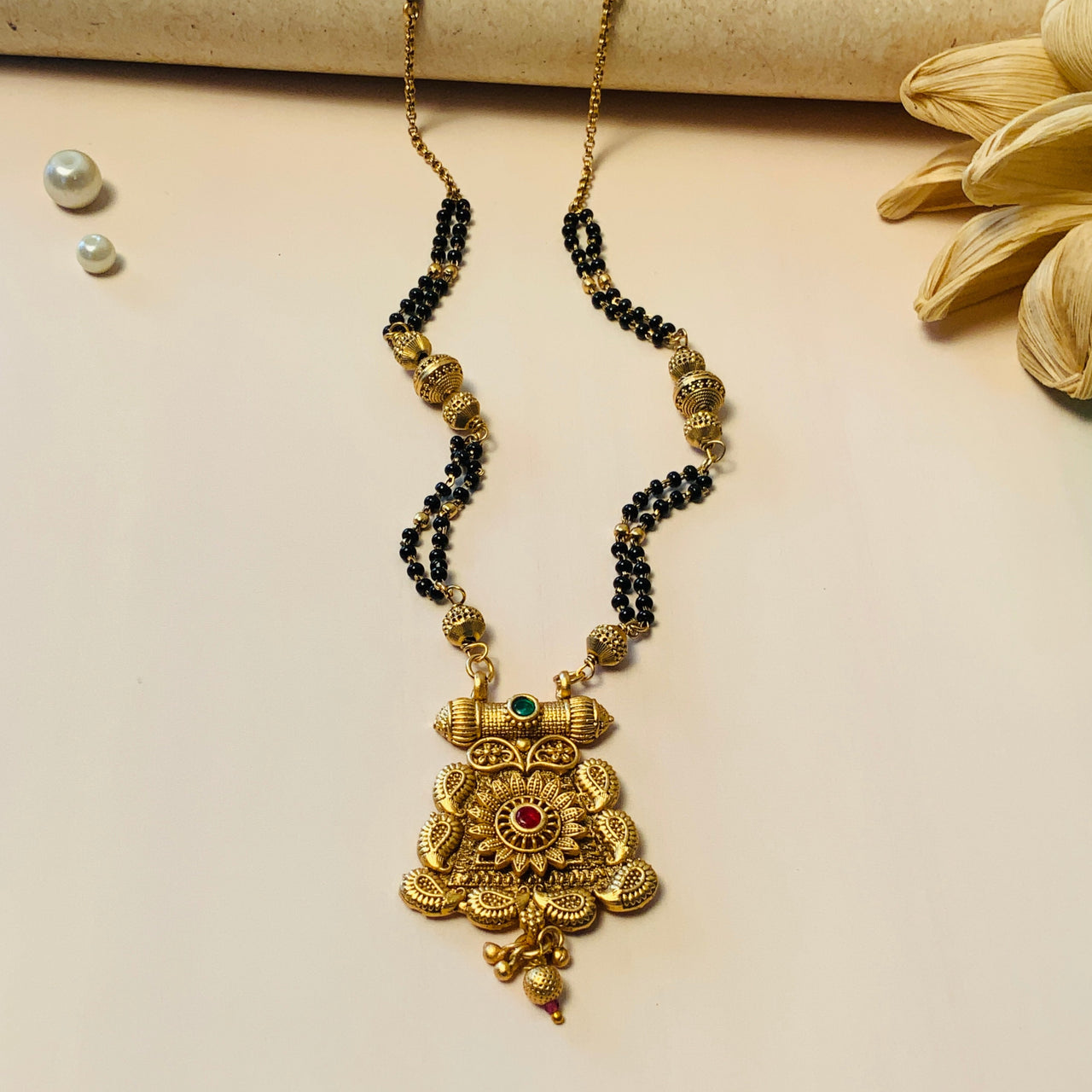 Traditional Antique Long Mangalsutra