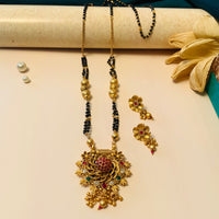 Thumbnail for Finely-crafted Antique Long Mangalsutra