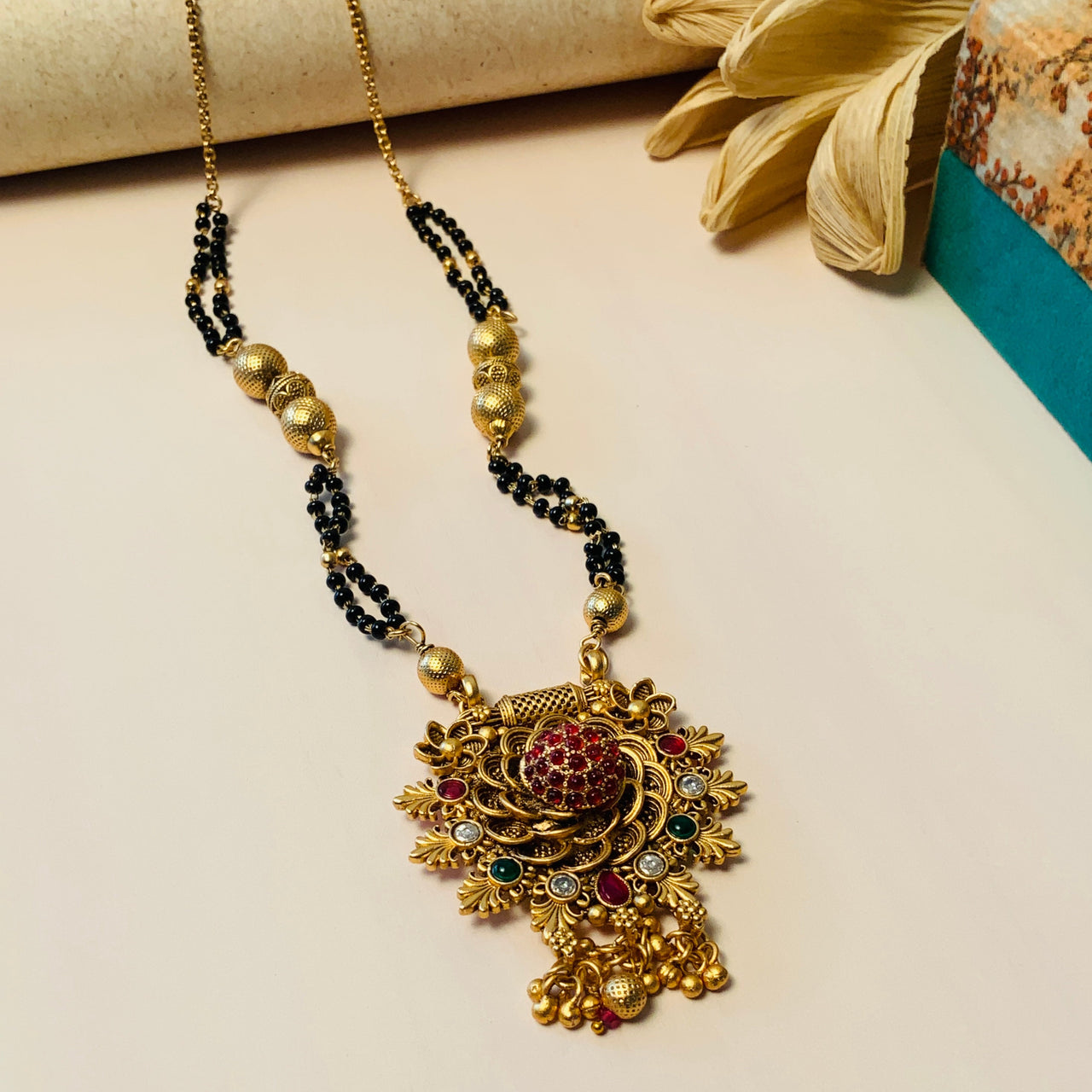 Finely-crafted Antique Long Mangalsutra