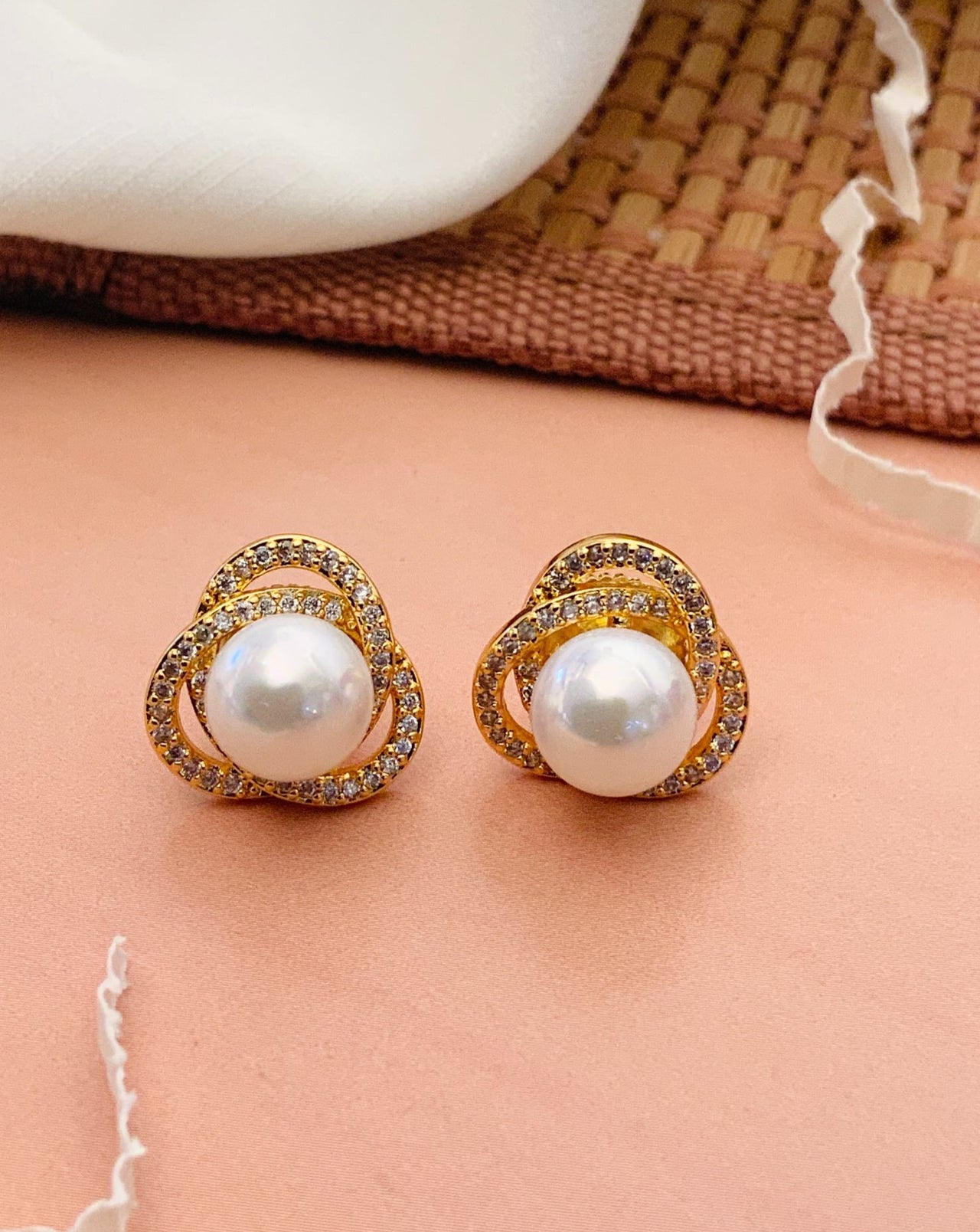 Gold Plated Studs Earring 