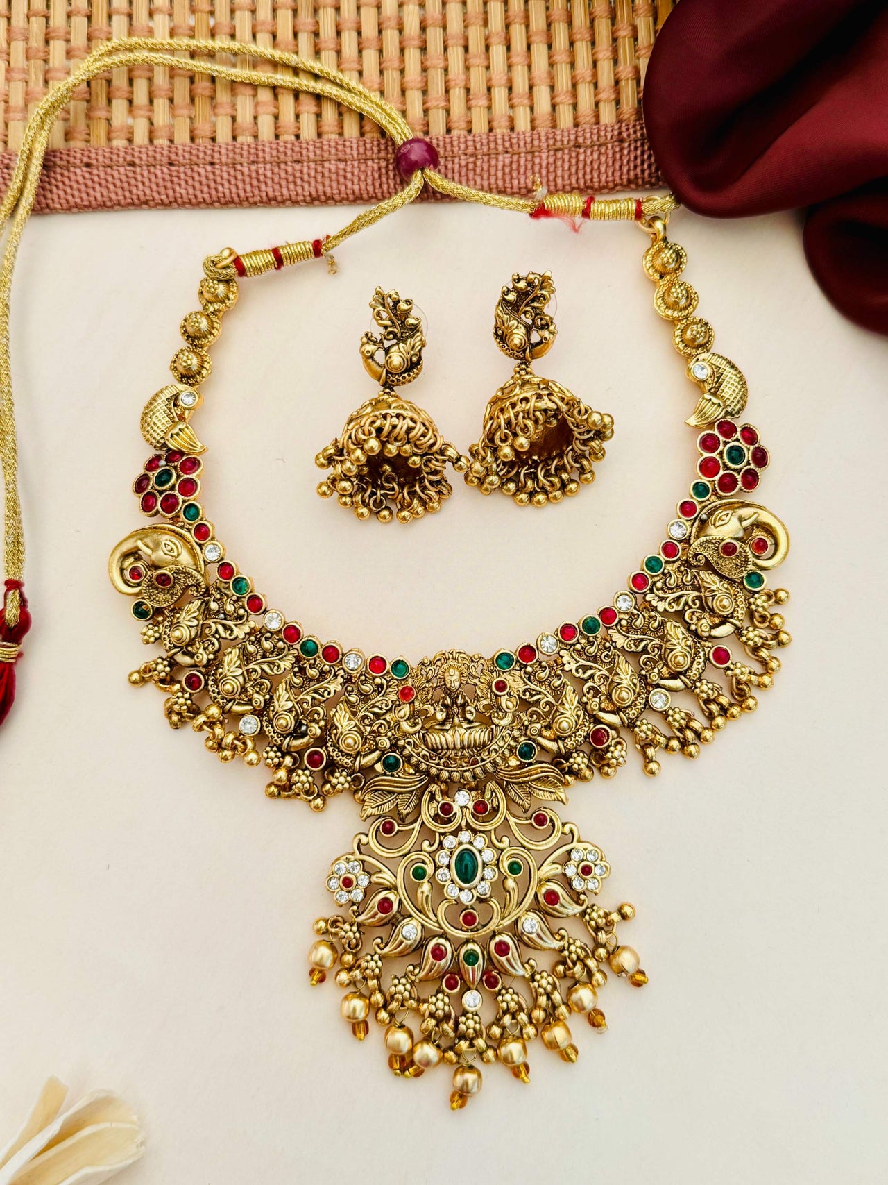 Antique Gold Plated Necklace