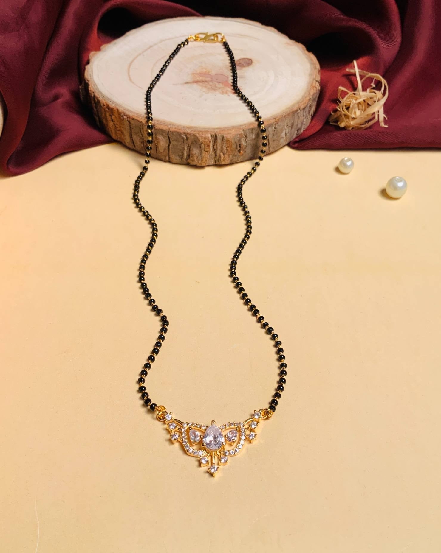 American Diamond Mangalsutra