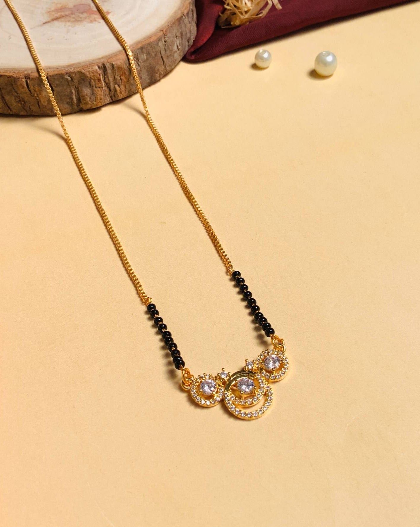 American Diamond Mangalsutra