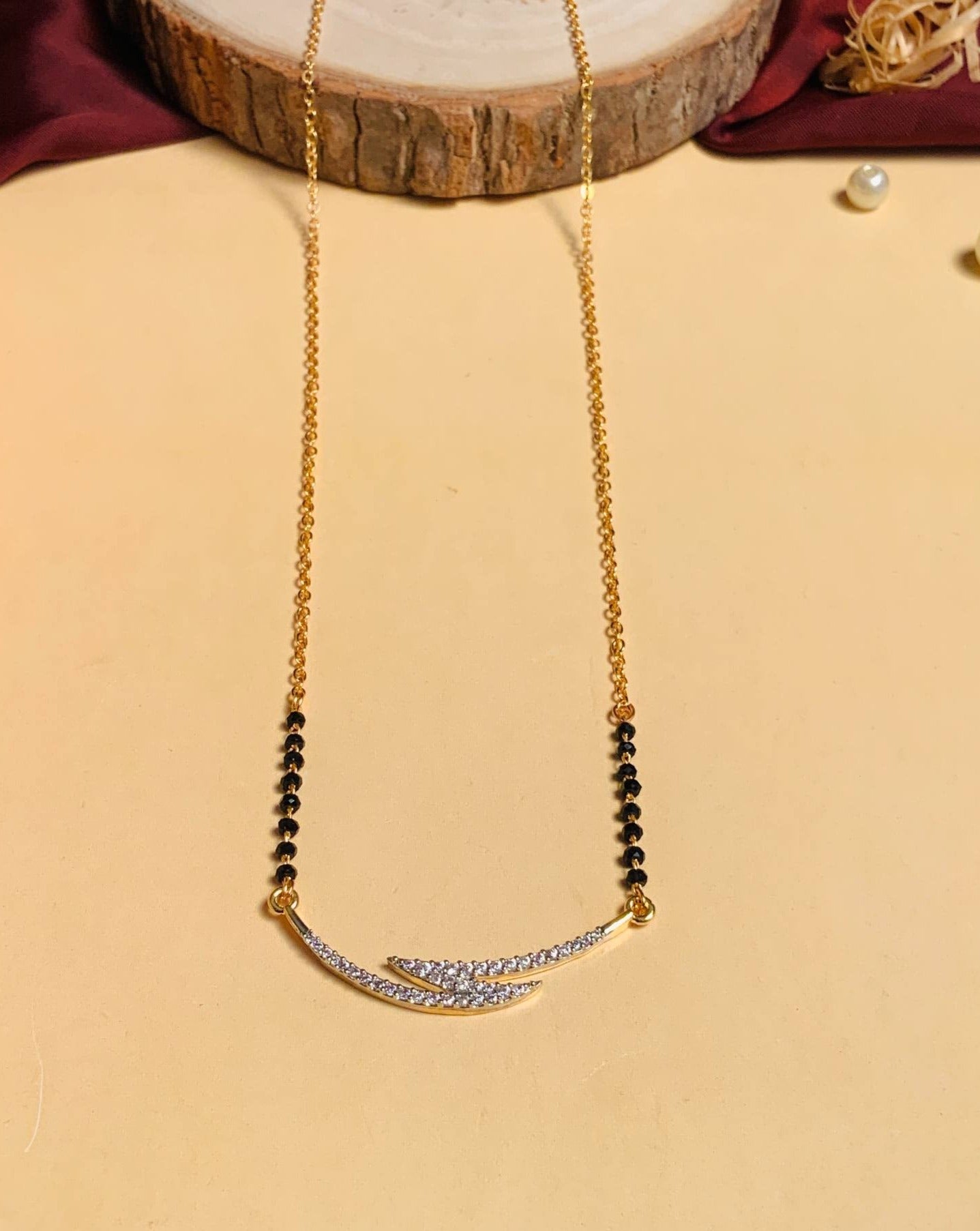 American Diamond Mangalsutra