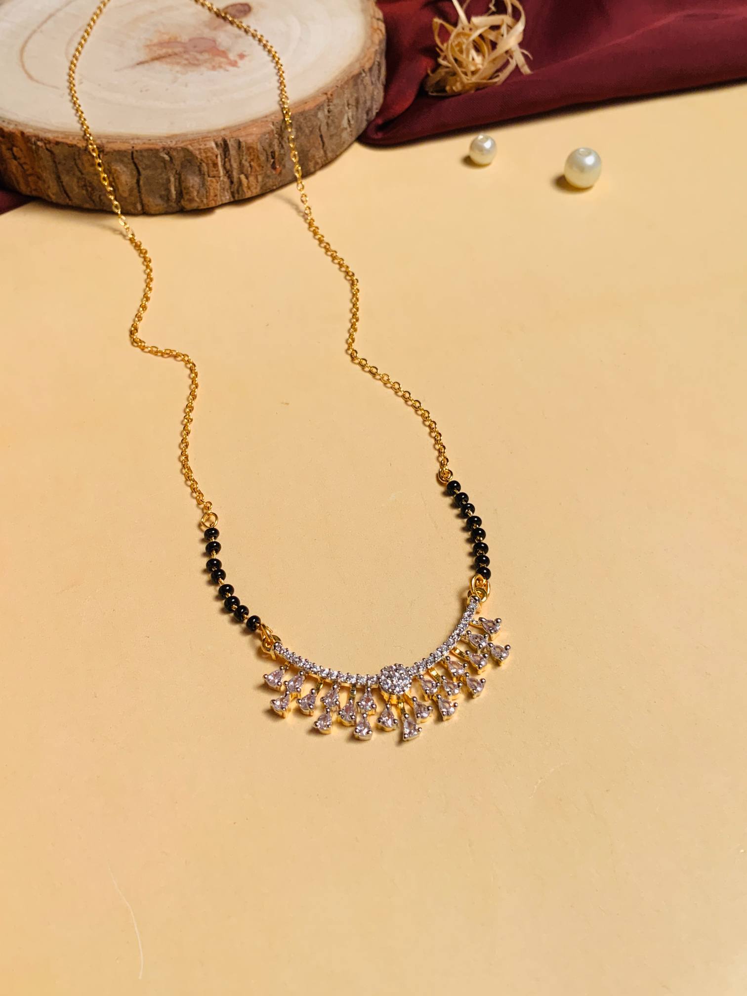 American Diamond Mangalsutra