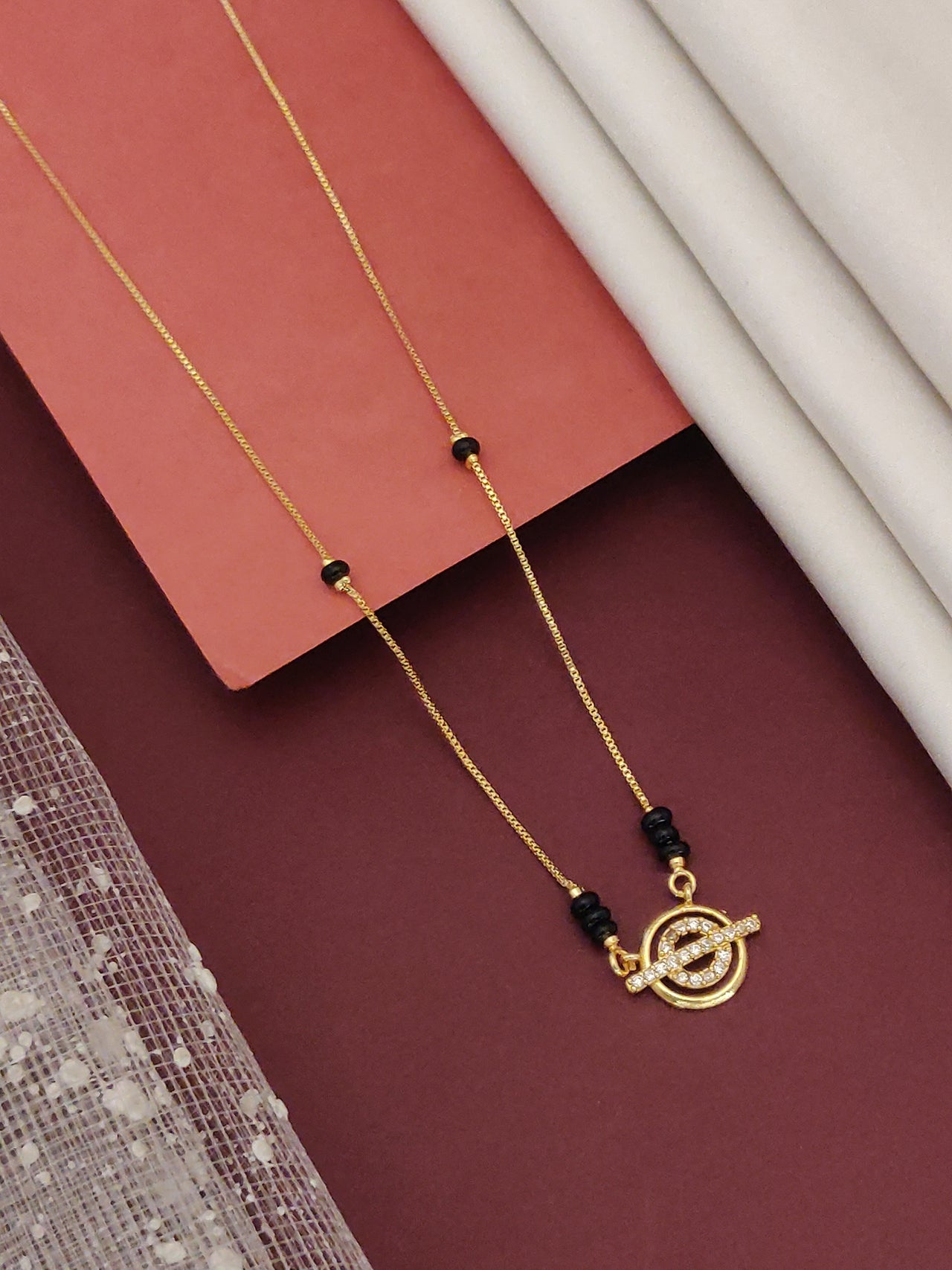 American Diamond Mangalsutra