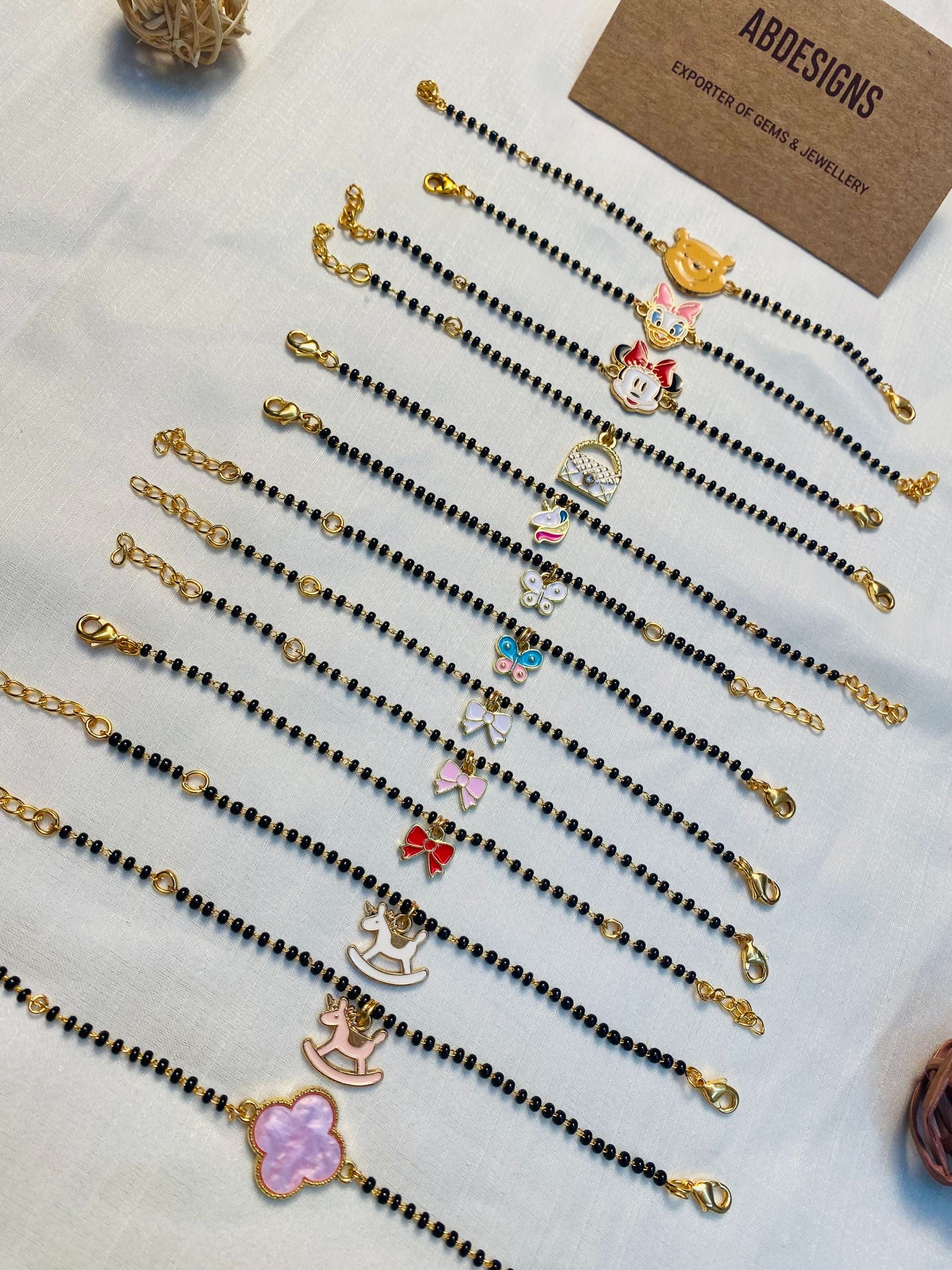 Minimal Kids Hand Bracelet Combo - Abdesignsjewellery