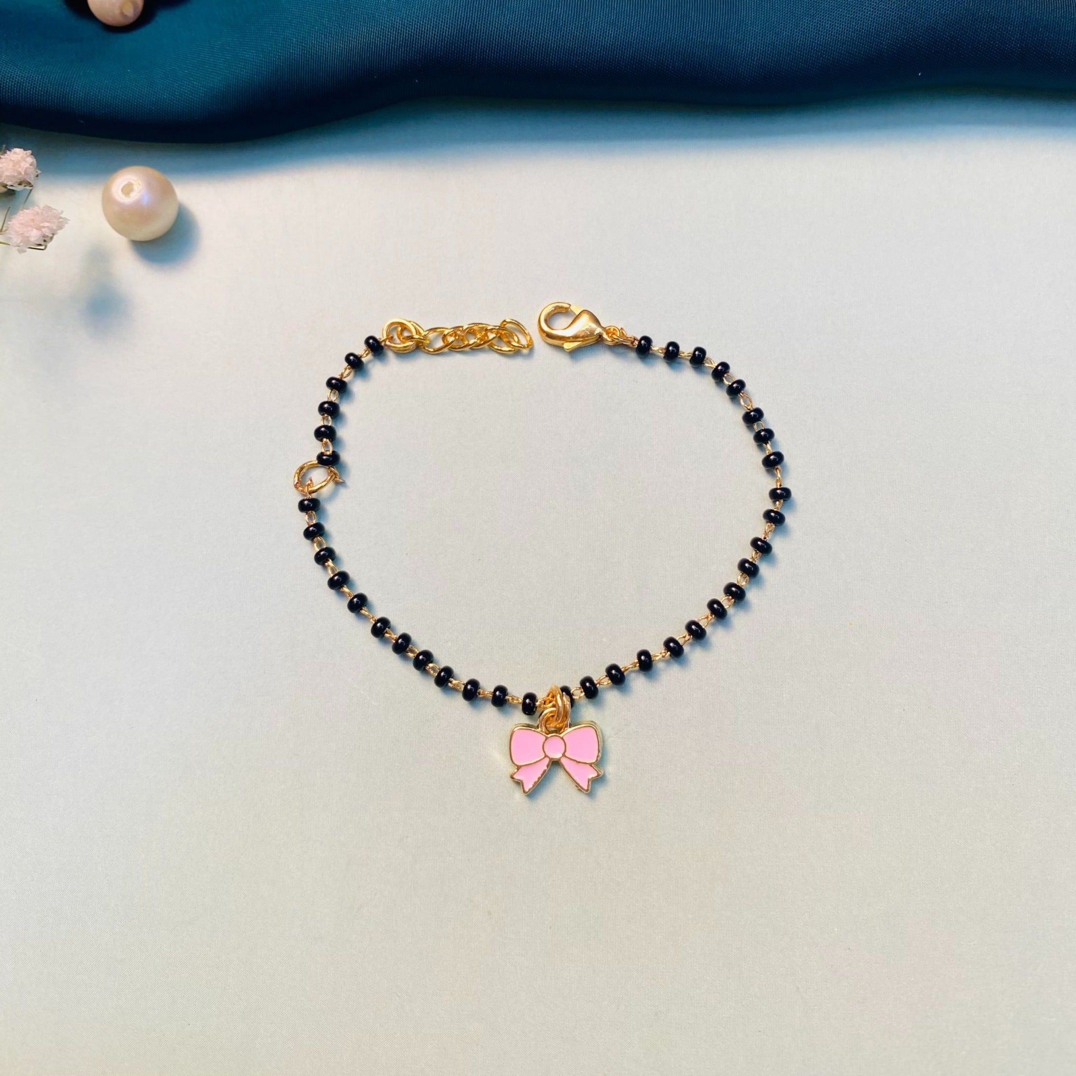 Cute Bow Kids Hand Bracelet - Abdesignsjewellery