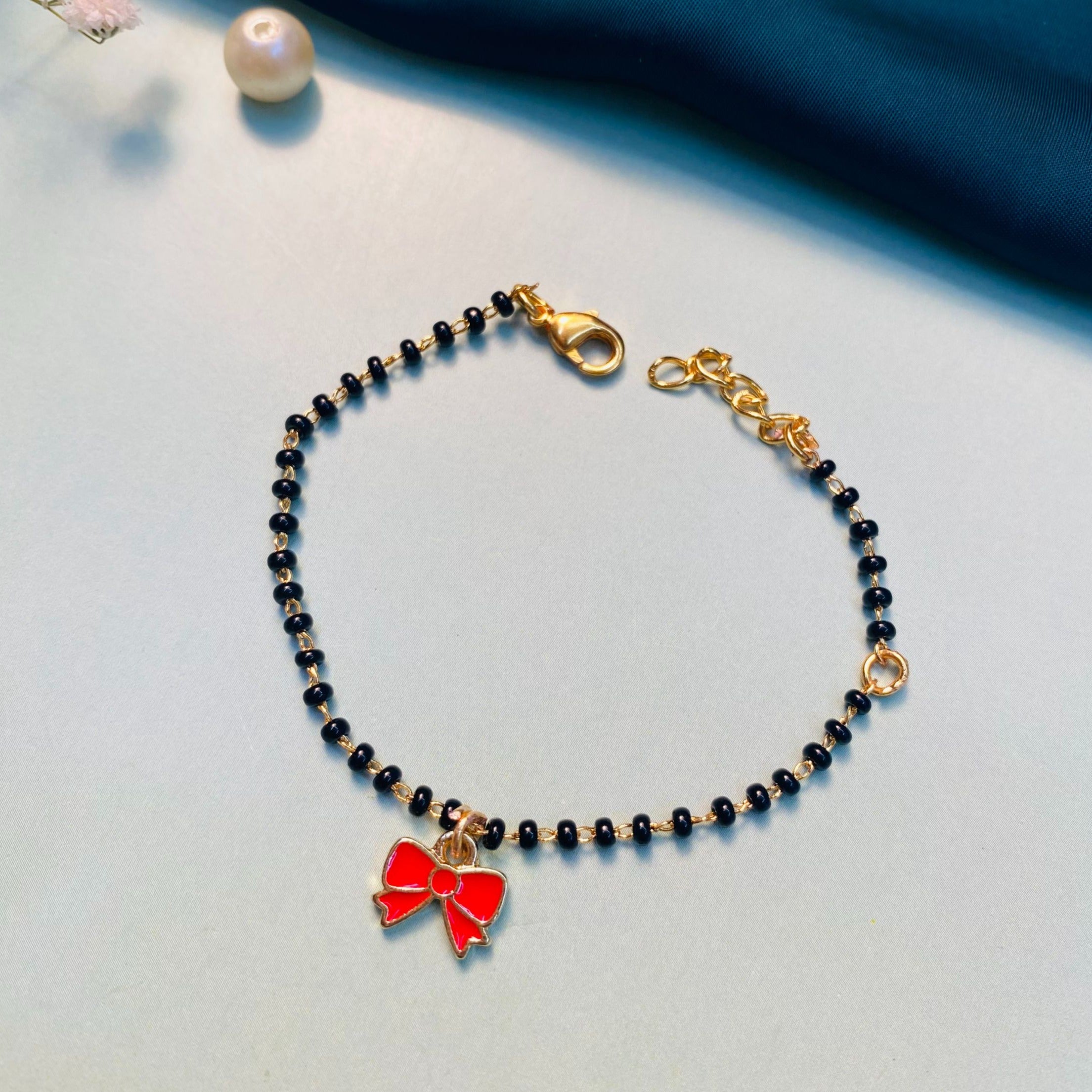 Cute Bow Kids Hand Bracelet - Abdesignsjewellery