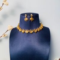 Thumbnail for Premium Gold Plated Polki Chocker Necklace