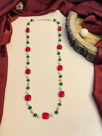 Thumbnail for Classic Royal High Quality Colourful Pearl Beads Mala