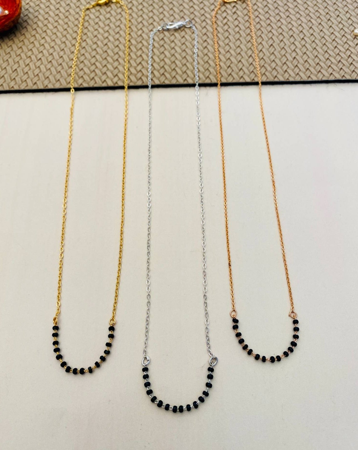 Gold Plated Mangalsutra Combo