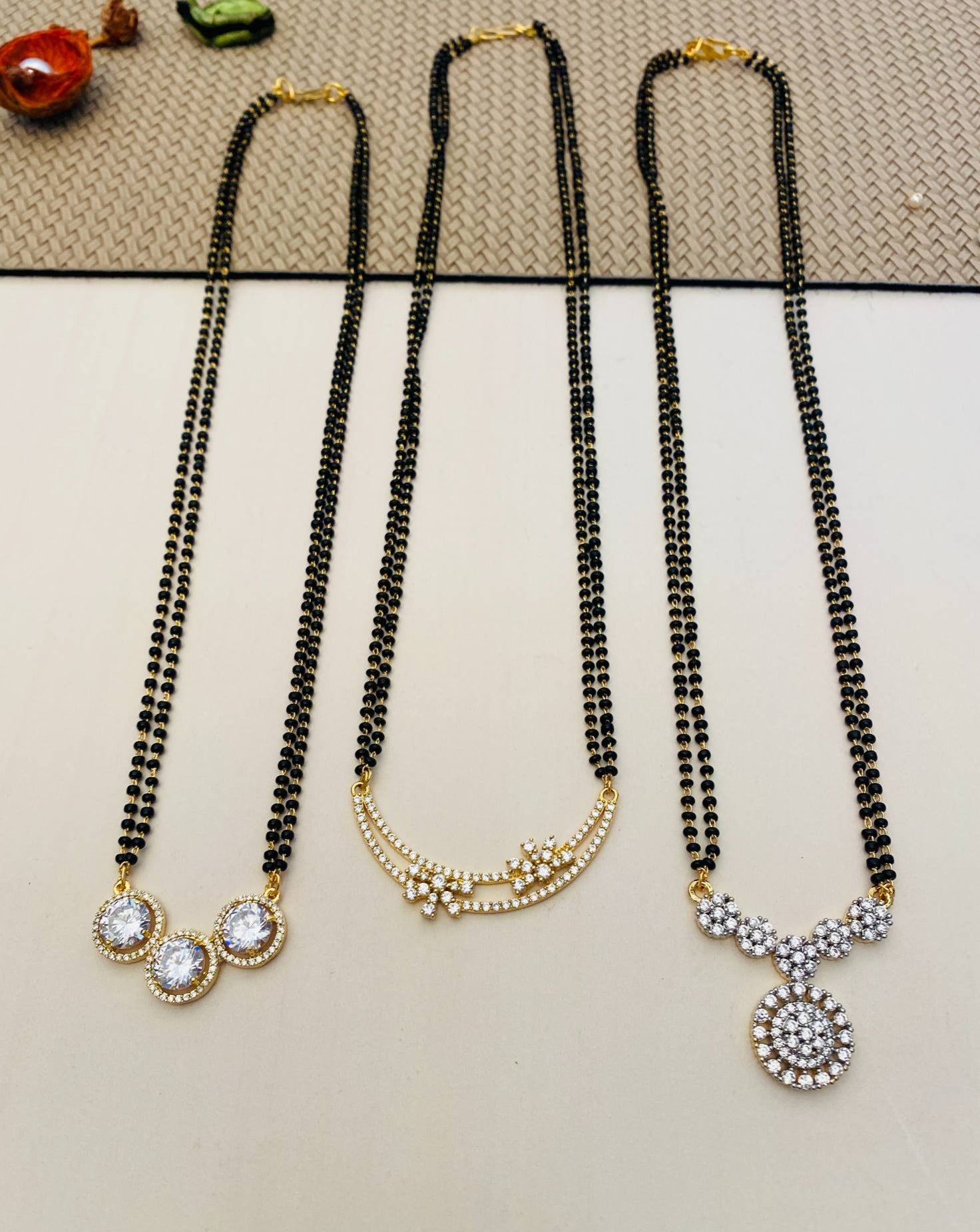 Gold Plated Mangalsutra Combo