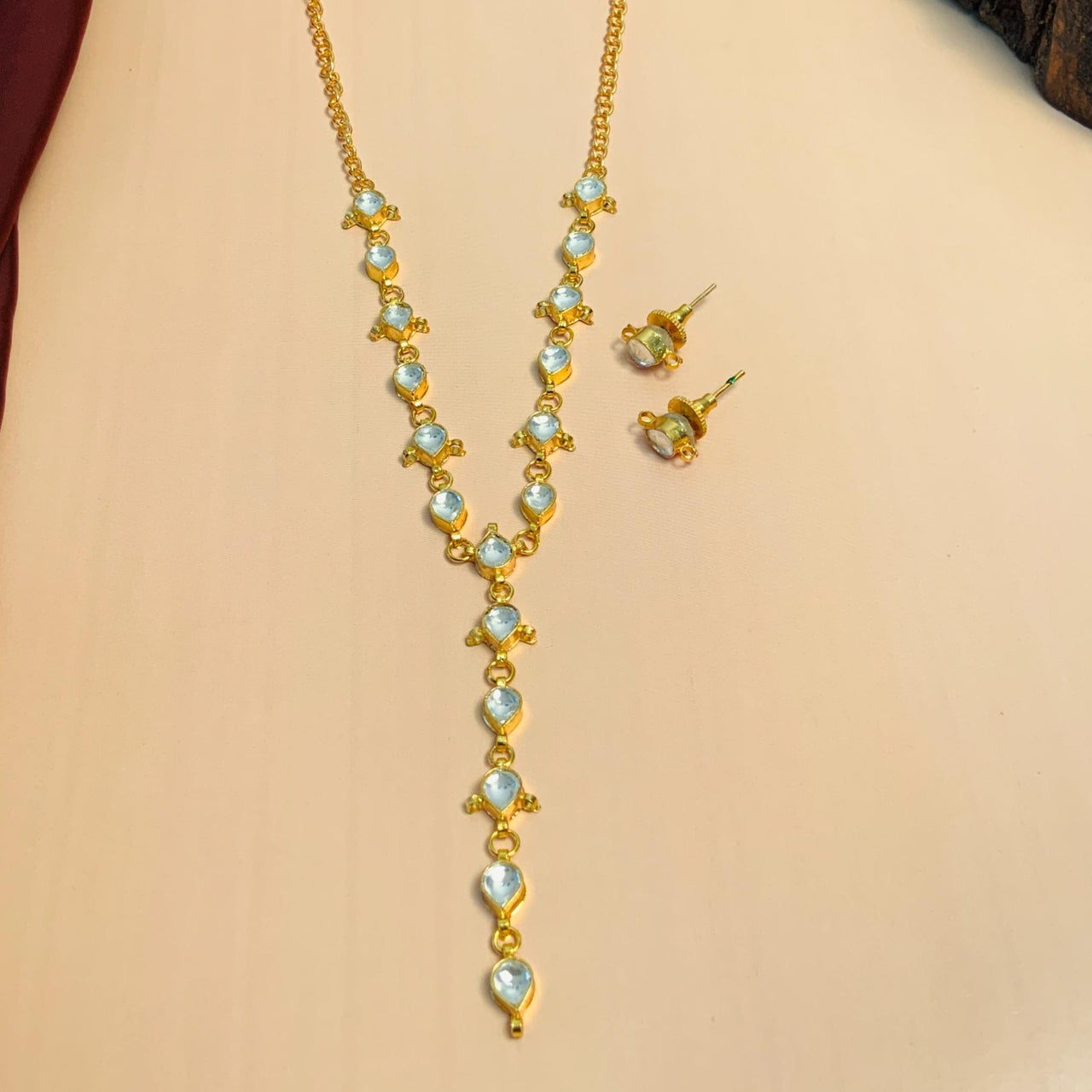 Regal Gold Plated Kundan Long Necklace