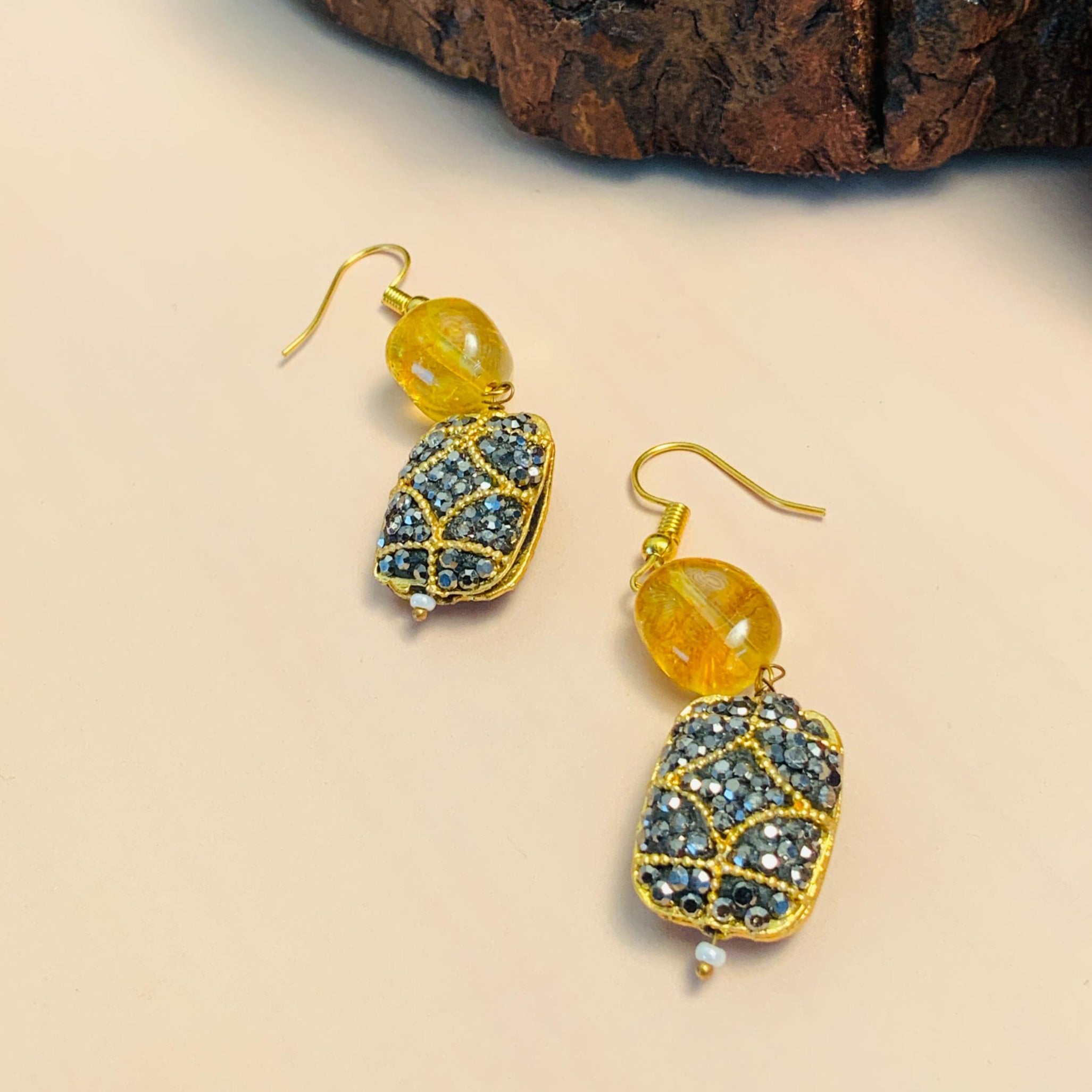 Sparkling Jaipuri multicolour Onyx Beads Mala