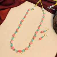 Thumbnail for Finely Crafted Pastel Tulip Beads Mala