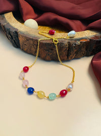 Thumbnail for Stunning Colourful Beads Stone Bracelet