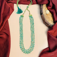 Thumbnail for Mint Green Quartz Beads Mala - Abdesignsjewellery