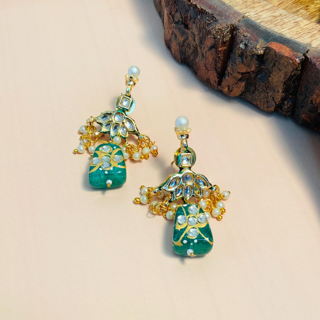 Handcrafted Multicolour Jaipuri Stone Mala - Abdesignsjewellery