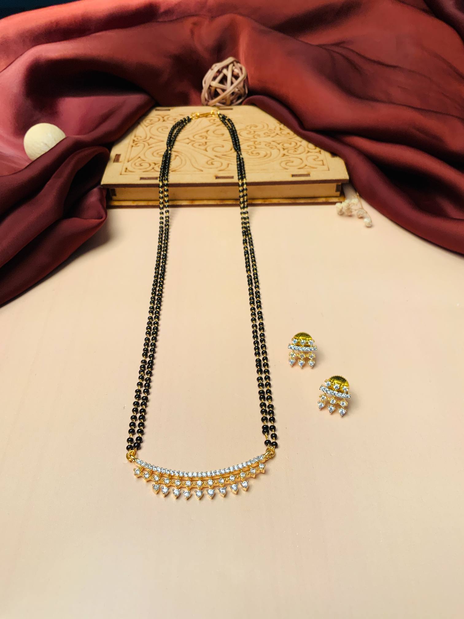 American Diamond Mangalsutra