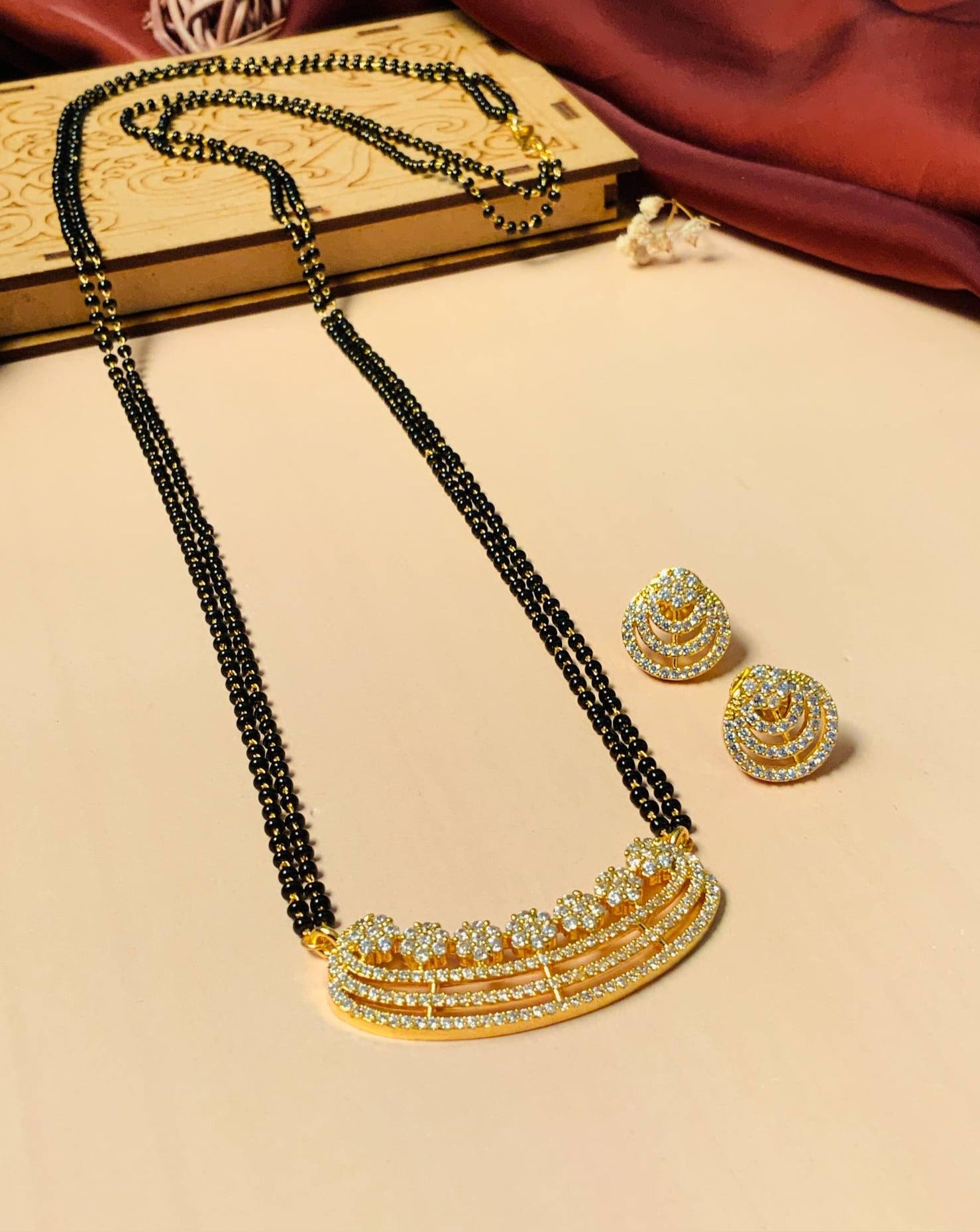 American Diamond Mangalsutra 