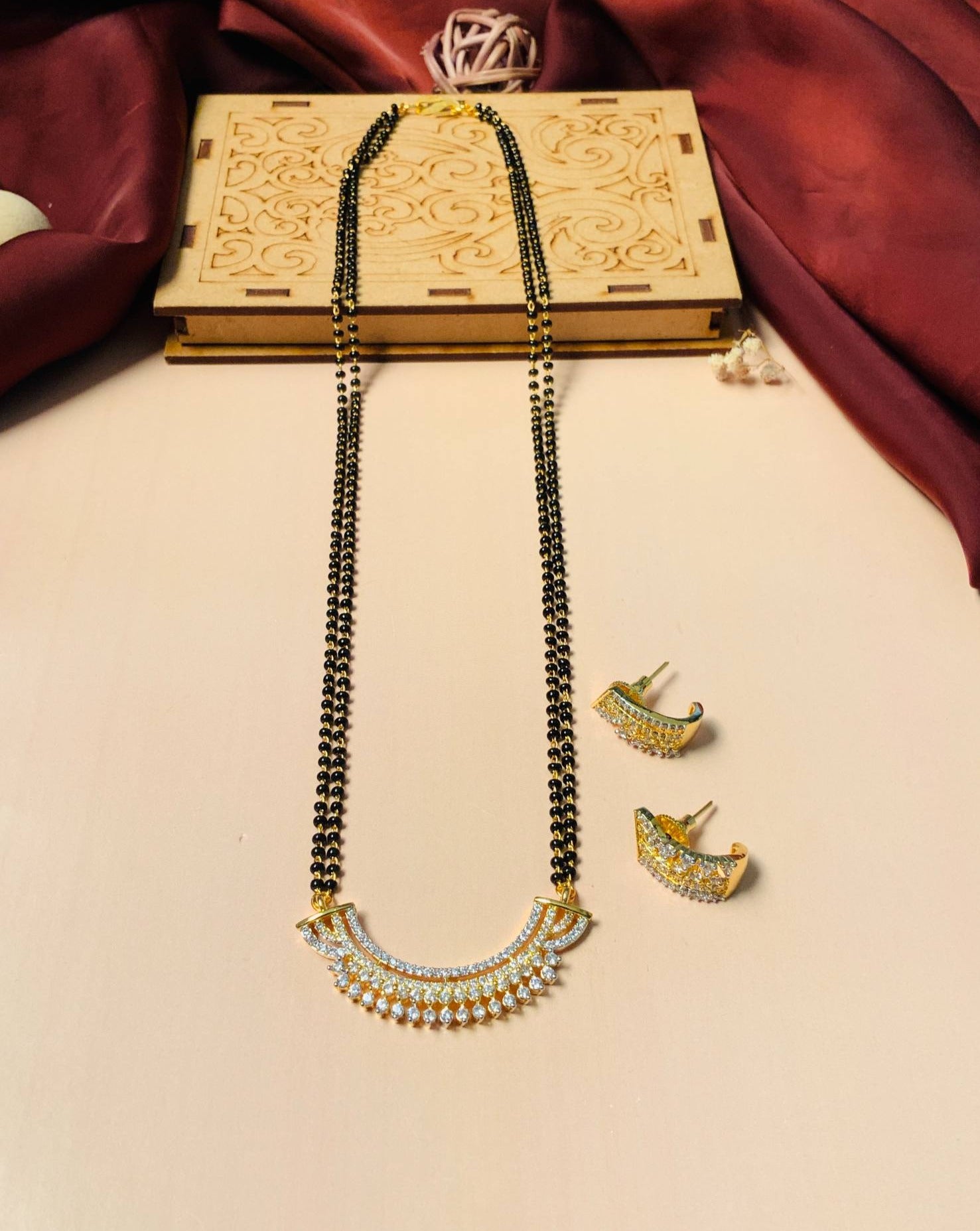 American Diamond Mangalsutra