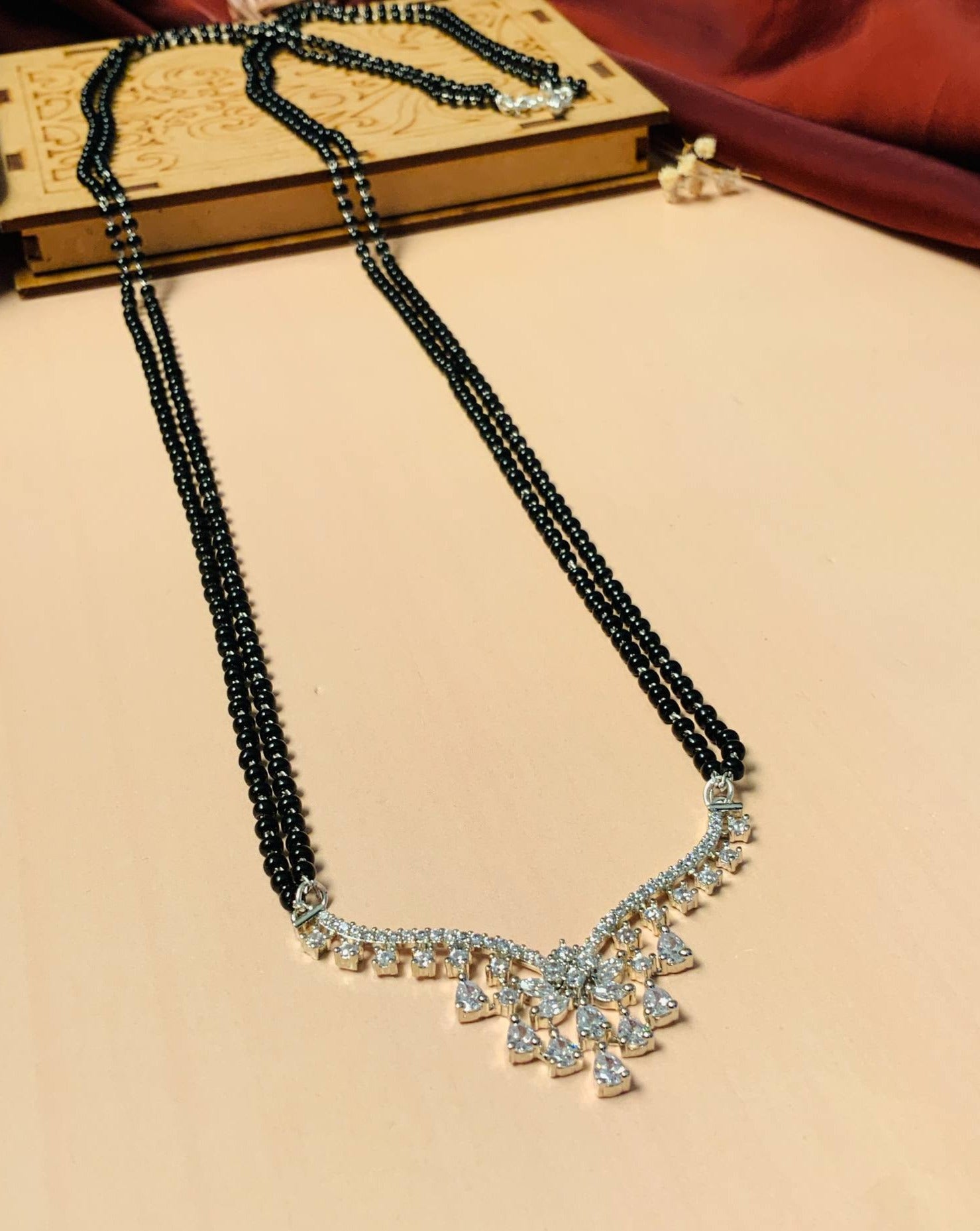 American Diamond Mangalsutra