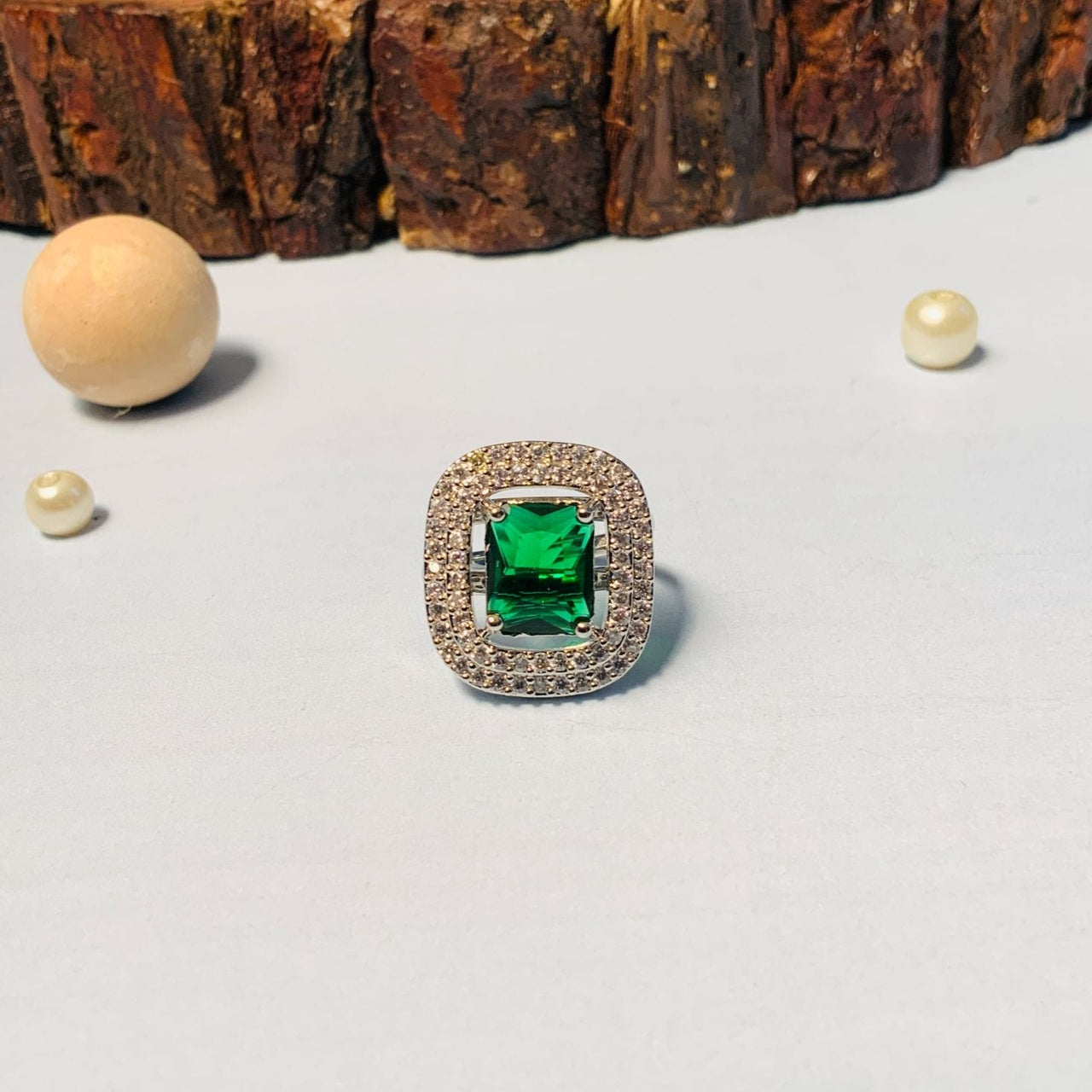 Green Emerald Rings