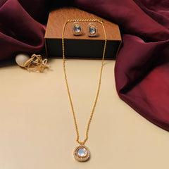 Elegant Uncut Polki Necklace