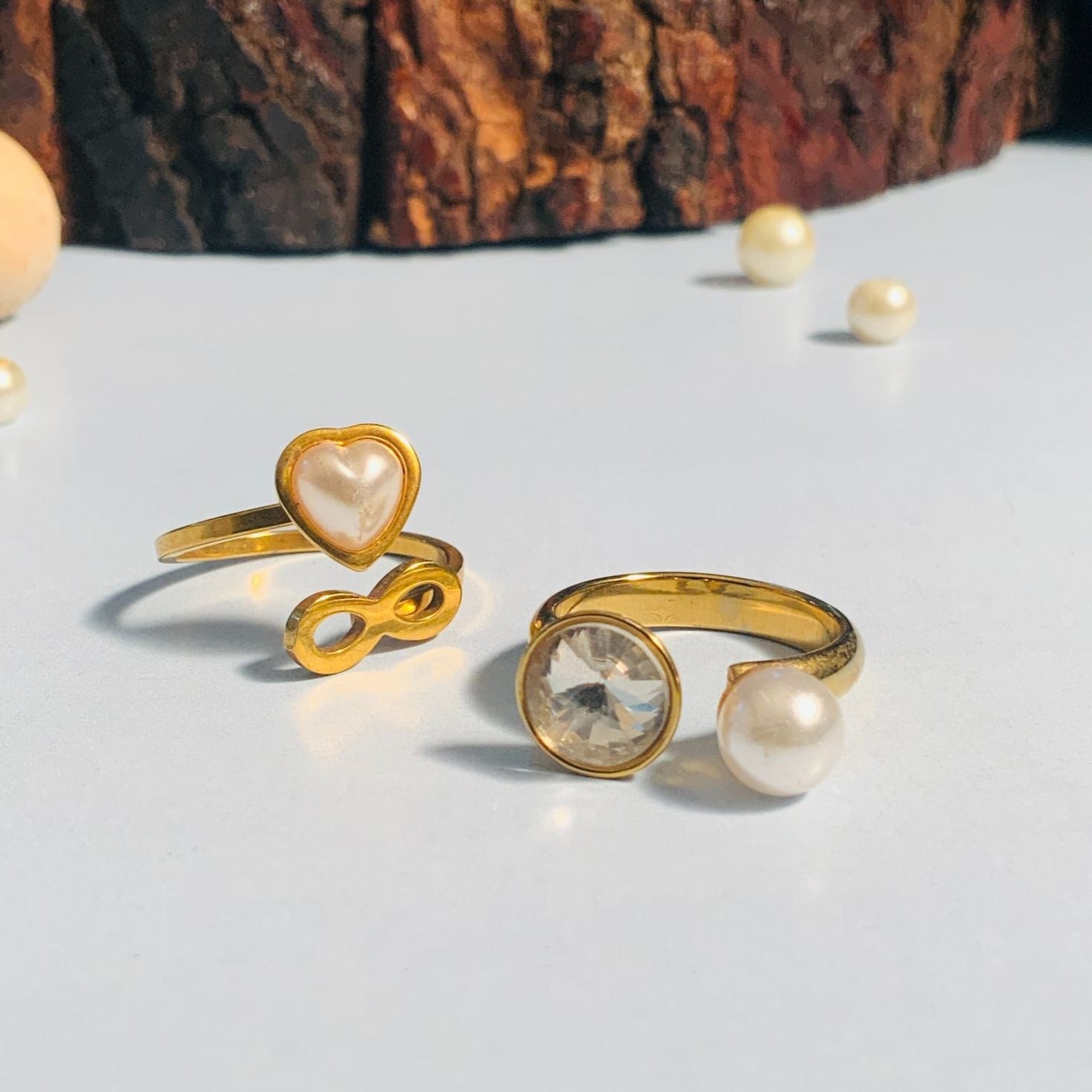 Enchanting High Quality Gold Plated Ring - Abdesignsjewellery