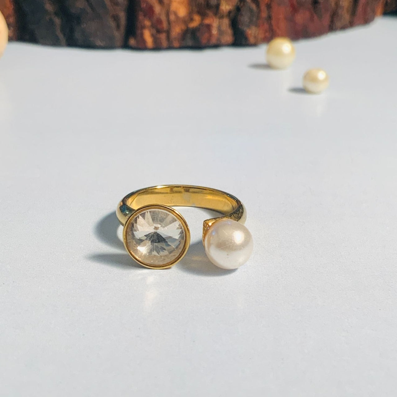 Enchanting High Quality Gold Plated Ring - Abdesignsjewellery