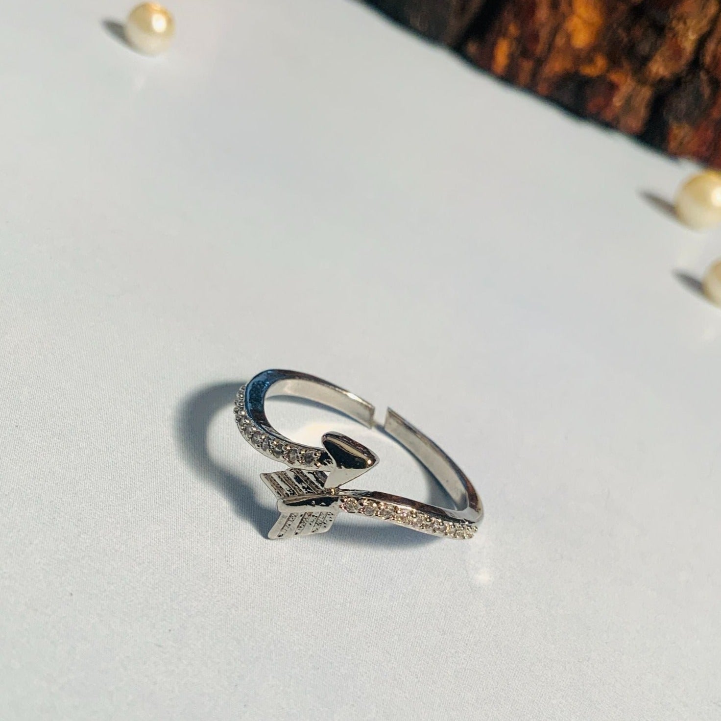 Beautiful High Quality Silver Plated Ring - Abdesignsjewellery