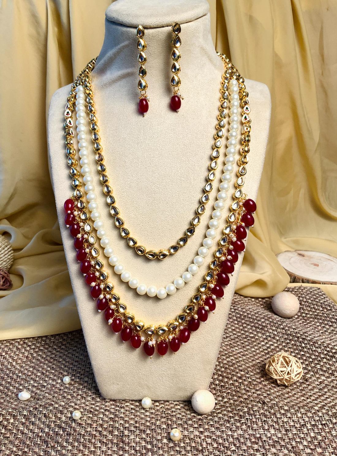 Superior Multilayer Kundan Mala - Abdesignsjewellery