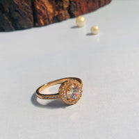Thumbnail for Beautiful High Quality Rose Gold Plated Ring - Abdesignsjewellery