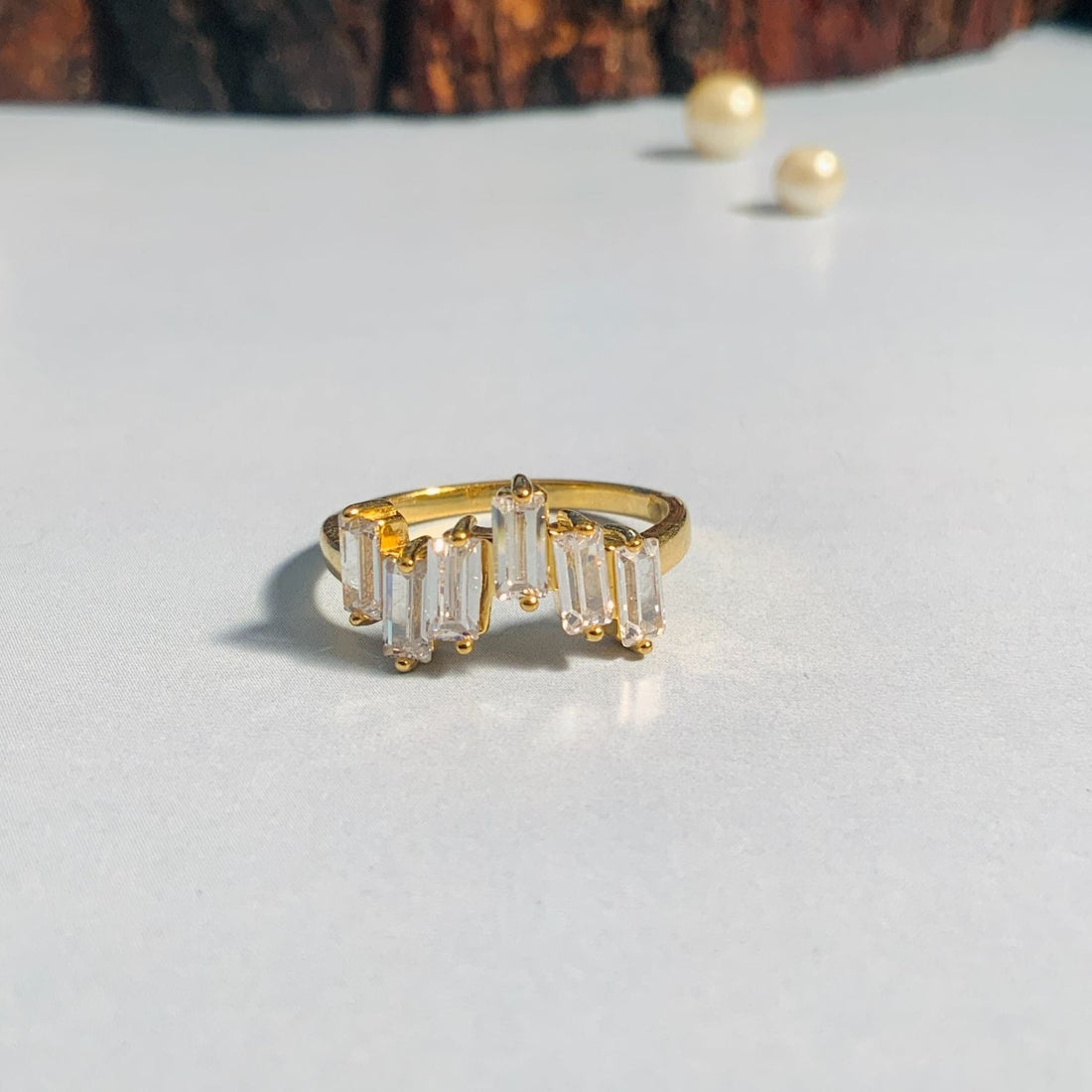 Alluring High Quality Gold Plated Ring - Abdesignsjewellery