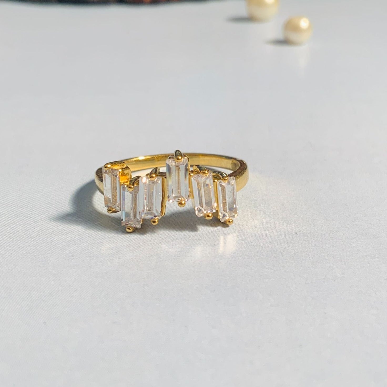 Alluring High Quality Gold Plated Ring - Abdesignsjewellery
