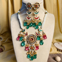 Thumbnail for Beautiful High Quality Multicolour Stones Necklace